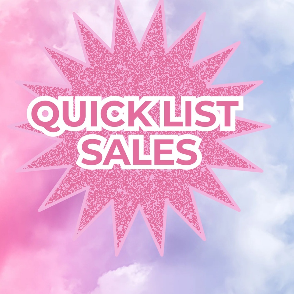 QUICK LIST ITEMS